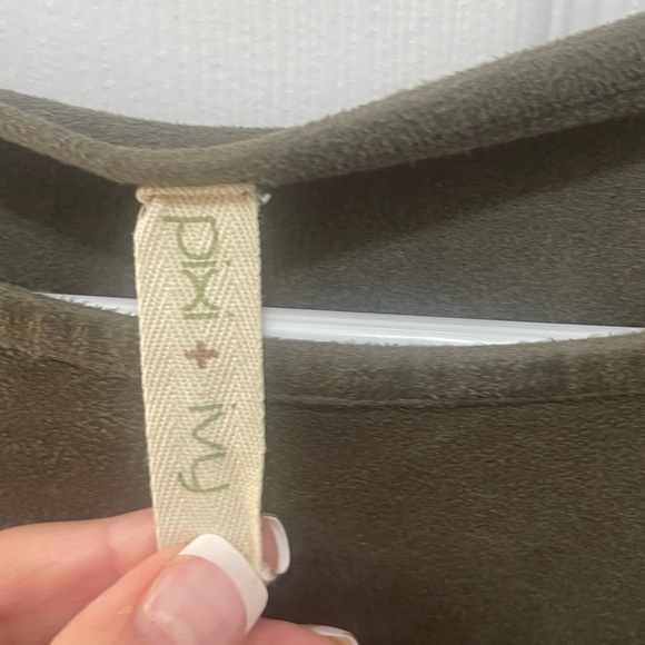 Pixi and ivy top small green cold shoulder - Picture 6 of 15